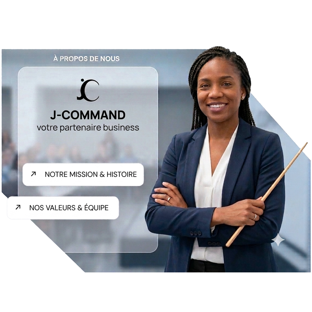 j command about